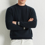 1/4 Zip Sweater // Dark Gray (S)
