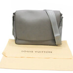 Louis Vuitton // Taiga Leather Shoulder Bag // Glacier // Pre-Owned