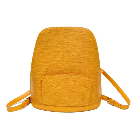 Louis Vuitton // Epi Leather Backpack // Jaune + Yellow // Pre-Owned