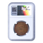 1900's Hard Times Token - CD Peacock Jeweler HT-M21 Copper NGC MS64RB // Deluxe Collector's Pouch