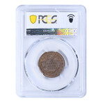 1837 Hard Times Token - Half Cent Token HT-73 Copper NGC MS62BN // Deluxe Collector's Pouch