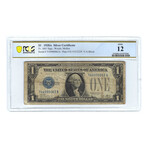 1928A $1 Small Size Silver Certificate // PCGS Certified Fine 12