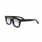 The Moment // Men's Square Sunglasses // Black