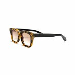 The Moment // Men's Square Sunglasses // Havana + Black