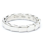 Bulgari // 18k White Gold Serpenti Viper Ring // Ring Size: 6 // Store Display