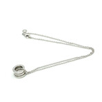 Bulgari // 18k White Gold B.zero1 Necklace // 15.74" // Store Display