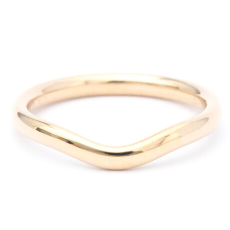 Tiffany & Co. // 18k Rose Gold Curved Ring // Ring Size: 4.5 // Store Display