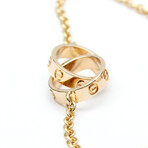 Cartier // 18k Rose Gold Baby Love Bracelet // 5.9" // Store Display