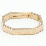 Gucci // 18k Rose Gold Octagonal Ring // Ring Size: 5.75 // Store Display