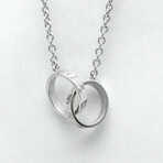 Cartier // 18k White Gold Love Necklace // 17.12" // Store Display