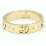 Gucci // 18k Yellow Gold Icon Ring // Ring Size: 5 // Store Display