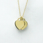 Tiffany & Co. // 18k White Gold Return To Tiffany Diamond Necklace // 15.74" // Store Display