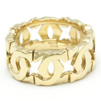 Cartier // 18k Yellow Gold Entrelace Ring // Ring Size: 6 // Store Display