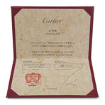 Cartier // 18k Yellow Gold Diamants Légers De Cartier Diamond Necklace // 14.76"-15.94" // Store Display