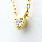 Cartier // 18k Yellow Gold Diamants Légers De Cartier Diamond Necklace // 14.76"-15.94" // Store Display