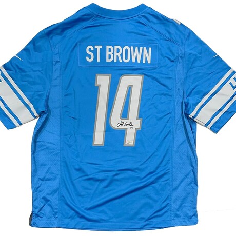 Amon-Ra St. Brown // Detroit Lions // Autographed Jersey