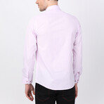 Spread Collar Shirt // Pink (S)