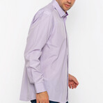 Spread Collar Shirt // Lilac (S)