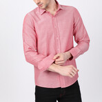 Spread Collar Shirt // Red (S)