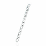 18K White Gold Diamond Bracelet // 7" // New