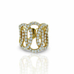 18K Yellow Gold Diamond Ring // Ring Size: 6.25 // Pre-Owned