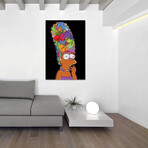 Marge Simpson Print on Acrylic Glass by TECHNODROME1 (16"H x 24"W x 0.25"D)