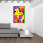 The Dream (Homage To Pablo Picasso) Print on Acrylic Glass by TECHNODROME1 (16"H x 24"W x 0.25"D)