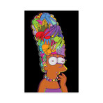 Marge Simpson Print on Acrylic Glass by TECHNODROME1 (16"H x 24"W x 0.25"D)