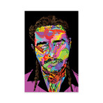 Post Malone Print on Acrylic Glass by TECHNODROME1 (16"H x 24"W x 0.25"D)