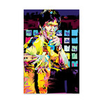 Bruce Lee I Print on Acrylic Glass by TECHNODROME1 (16"H x 24"W x 0.25"D)