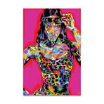 Ms. Campbell Print on Acrylic Glass by TECHNODROME1 (16"H x 24"W x 0.25"D)