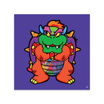 Bowser Print on Acrylic Glass by TECHNODROME1 (24"H x 24"W x 0.25"D)