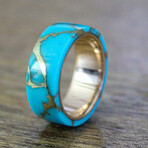 Turquoise Veins On Gold (7)