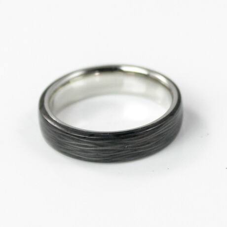 Platinum and Carbon Fiber Ring (7)