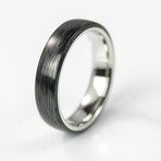 Platinum and Carbon Fiber Ring (7)