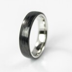 Platinum and Carbon Fiber Ring (7)