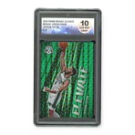 Jayson Tatum // 2020 Panini Mosaic Elevate Green Prizm // PSA 10 Gem Mint