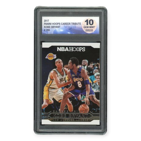 Kobe Bryant // 2017 Panini Hoops Career Tribute // DGA Gem Mint 10