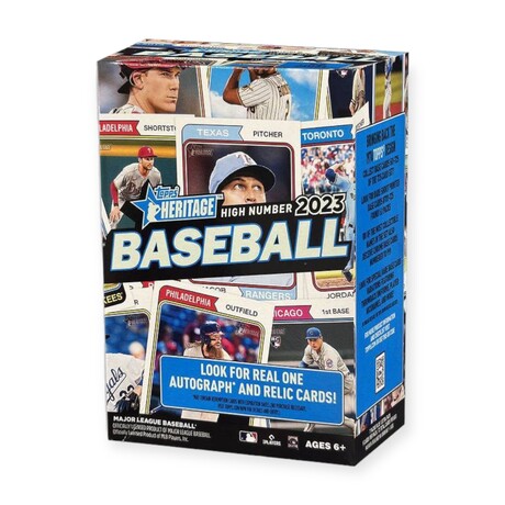 2023 Topps Heritage High Number MLB Baseball Blaster Box // Sealed Box Of Cards