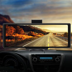 Wireless Apple Carplay Portable Car Speaker, 10.26 "FHD Car Touch Screen Radio, Android Car, 2.5K Car Camera Loop Recording, Backup Camera