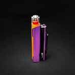 Lighter Knife With Built In Pocket Clip/Money Clip // Purple