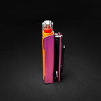 Lighter Knife With Built In Pocket Clip/Money Clip // Pink