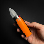 Lighter Knife With Built In Pocket Clip/Money Clip // Eagle