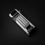 Multipurpose Pocket Knife, Lighter Holder, & Money Clip // Silver