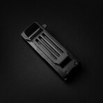 Lighter Knife With Built In Pocket Clip/Money Clip // Black