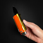 Lighter Knife With Built In Pocket Clip/Money Clip // Gold