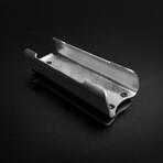 Multipurpose Pocket Knife, Lighter Holder, & Money Clip // Silver