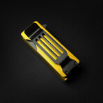 Lighter Knife With Built In Pocket Clip/Money Clip // Gold