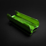 Lighter Knife With Built In Pocket Clip/Money Clip // Green