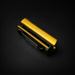 Lighter Knife With Built In Pocket Clip/Money Clip // Gold
